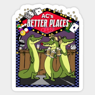 AC's Better Places Sticker